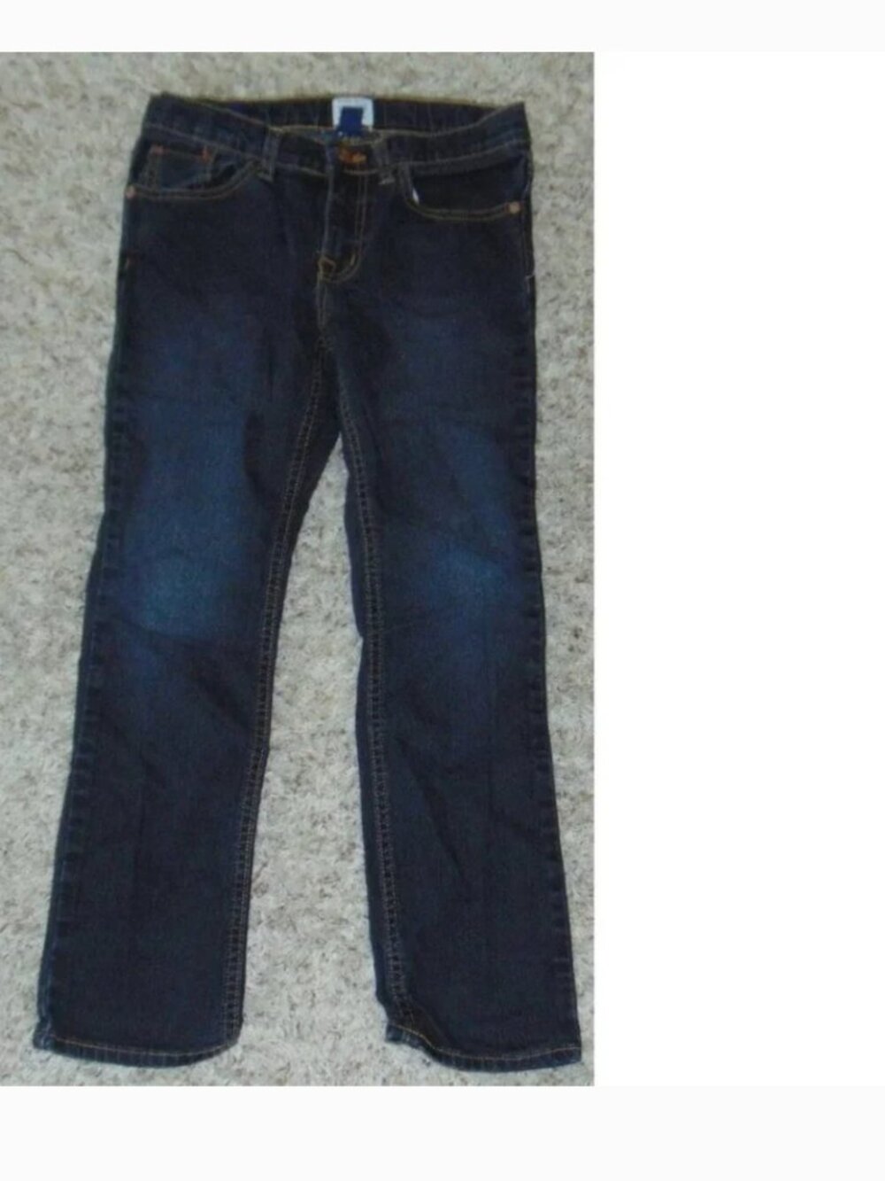 The Childrens Place Jeans 8 Girls Adjustable Waist Stretch Low Rise 5 Pkt